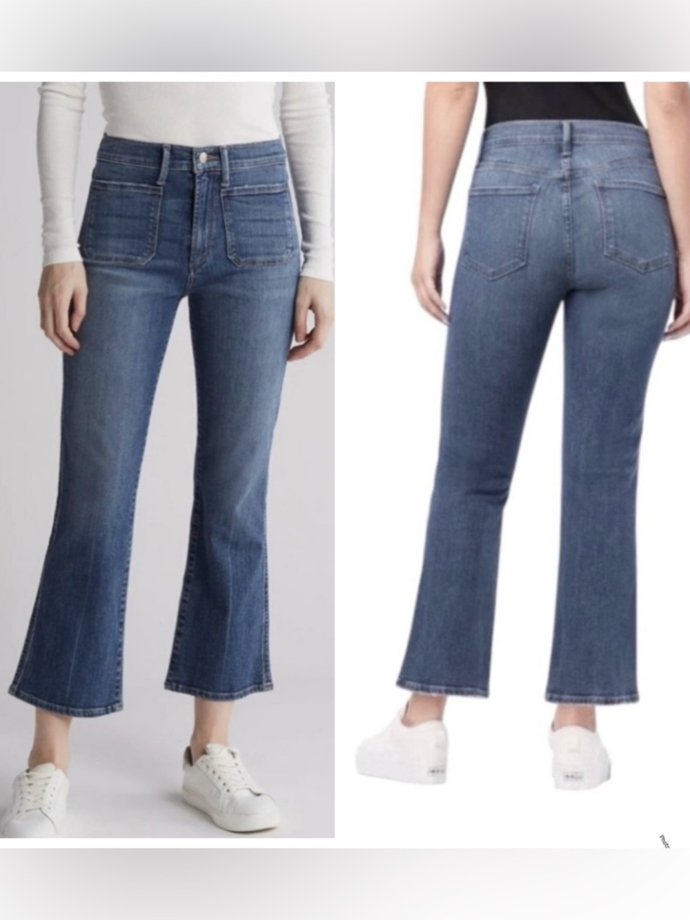 Joe's Jeans Women’s Blue High Rise Abilene Cropped Bootcut LIKE NEW!